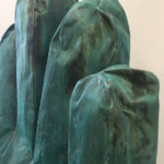 <p><strong>Coating: PS real metal copper, green patinated, sealed<br />
</strong>Eckart Hahn, 2016, aluminium cast, coppered / patinated, 185 x 60 x 110 cm</p>
