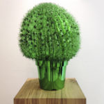 <p><strong>Decoration model, plastic, chrome optic green</strong></p>
