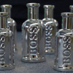 <p><strong>Glass bottle, chrome optics coating<br />
</strong></p>
