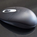 <p><strong>Computer mouse, series part, soft-touch coating grey</strong></p>
