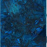 <p><strong>Coating: Chrome optics blue<br />
</strong>Anselm Reyle, Untitled, 2007, die-cast aluminium</p>
