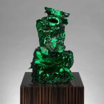 <p><strong>Coating: Chrome optics green<br />
</strong>Anselm Reyle, Untitled, bronze</p>
