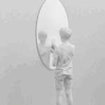 <p><strong>Coating: White extra matt</strong><br />
I, 2023, Marble, mirror, epoxy, 199,5 x 56,5 x 57,5 cm<br />
Elmgreen & Dragset, Photo by: Elmar Vestner</p>
