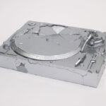 <p><strong>Coating:</strong> Silver Effect lacquer<br />
Ben Greber, Phonograph, 2024</p>
